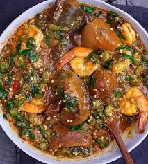 Okra Soup & Fufu